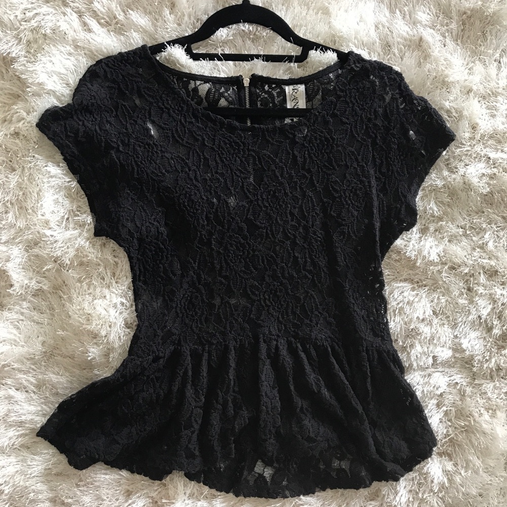 Black Pemplum shirt
